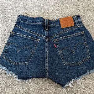 Levi's Women's Classic Blue Jean Shorts